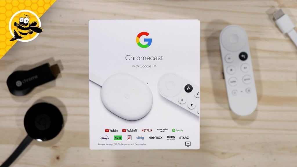 Le Google Chromecast avec Google TV 